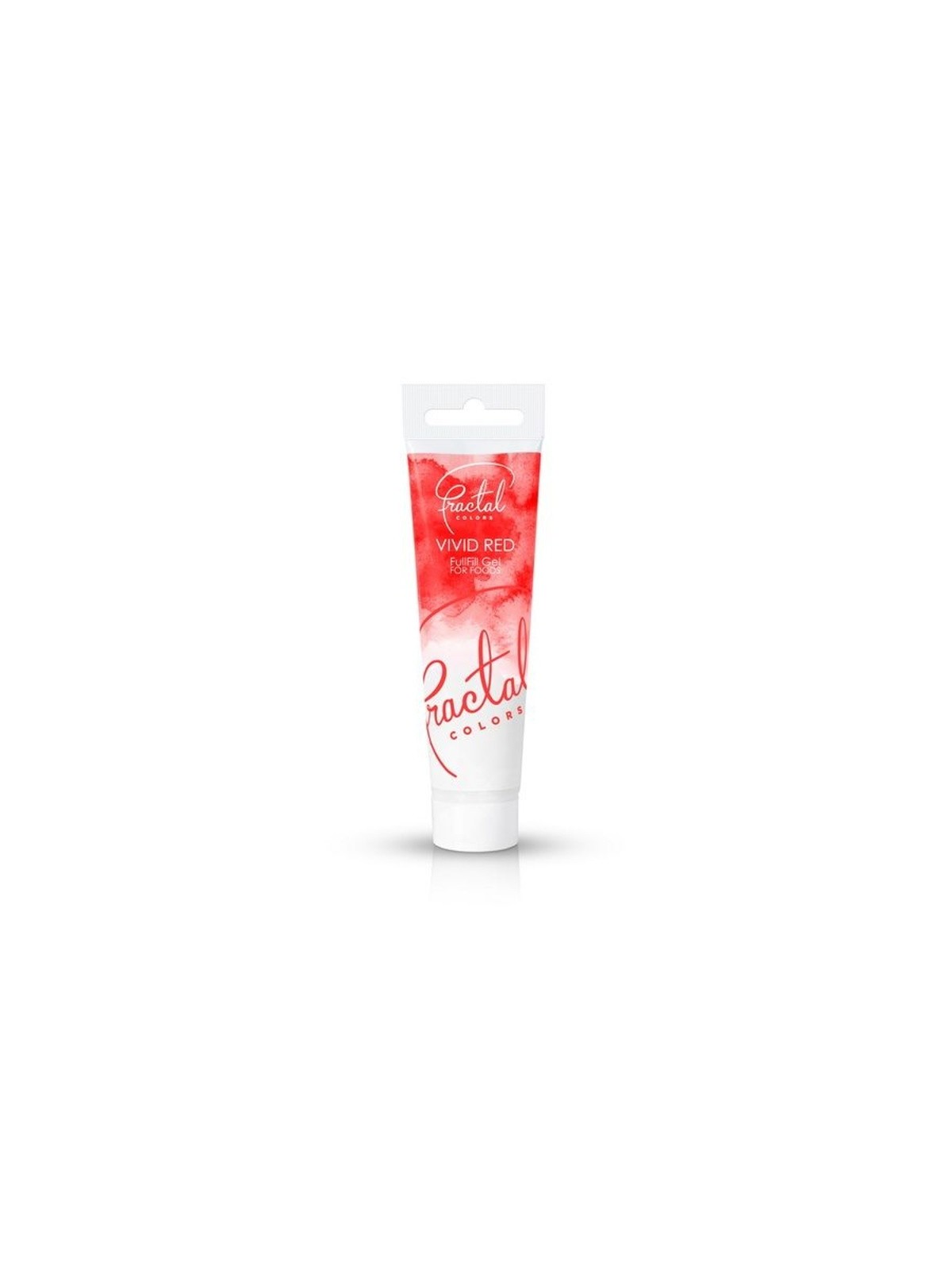 Fractal - Gel-Farbe - Rot - VIVID RED - 30g