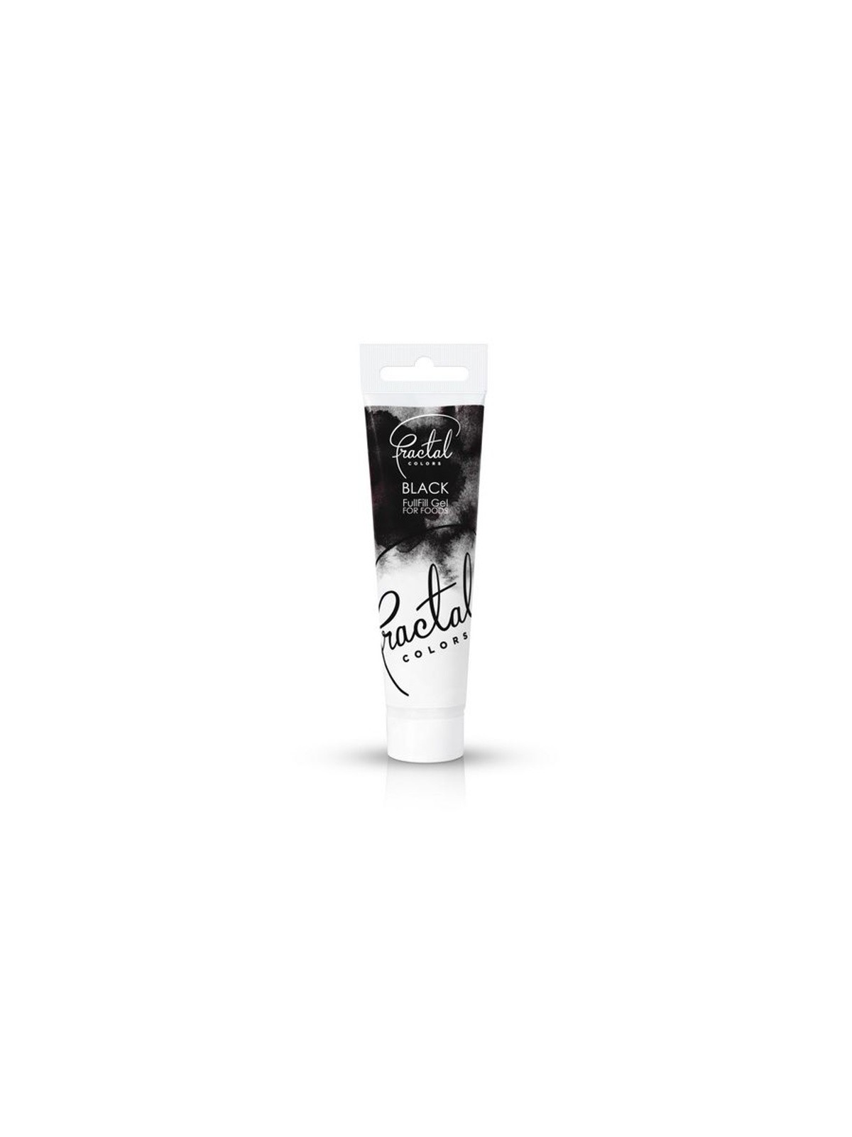 Fractal - gel paint - black - BLACK - 30g