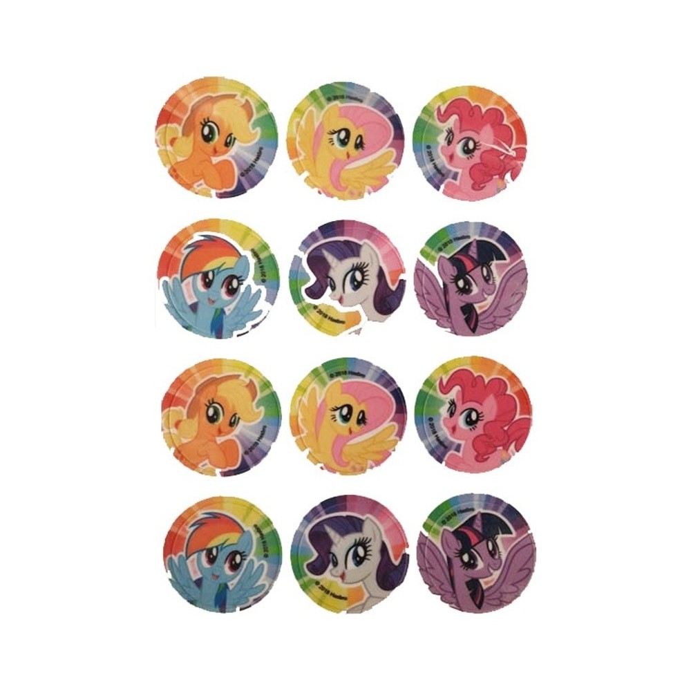 Modecor - fondánový list - My Little Pony - 12 terčů