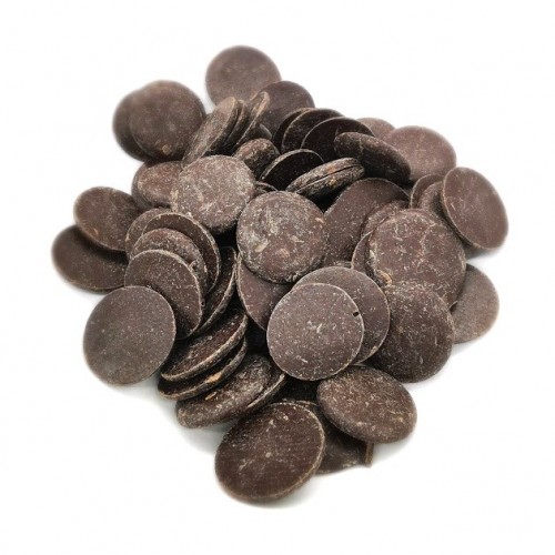 Dark chocolate 70% seeds - dark discs - 500g