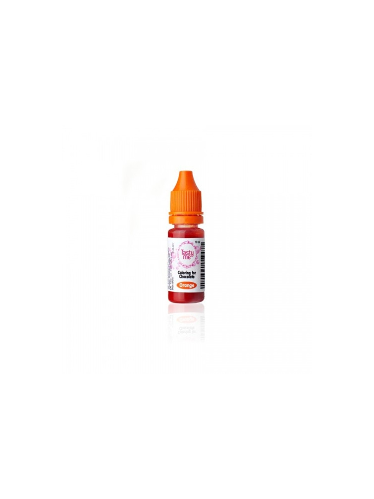 RABAT: Tasty Me - płynny kolor czekolady - pomarańczowy - Orange 10ml