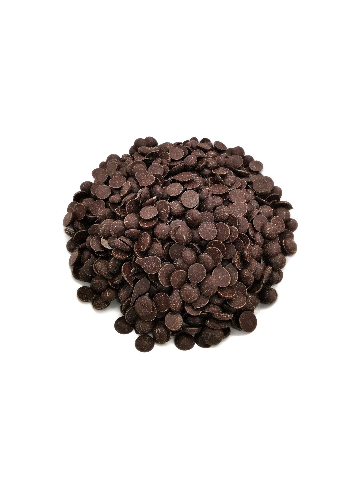 Bitter chocolate 51% cocoa - dark discs - 500g