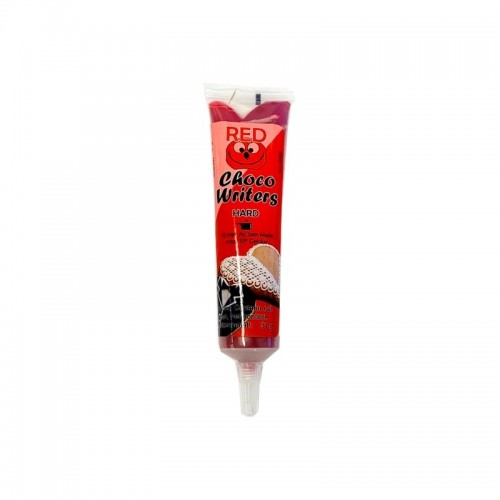 Tasty me - Schokoladenglasur in einer Schreibröhre - red - rot  32g