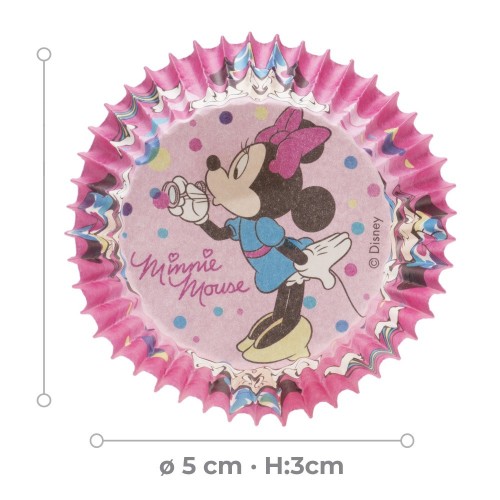 Dekorované cukrářske košíčky - Minnie 25 ks