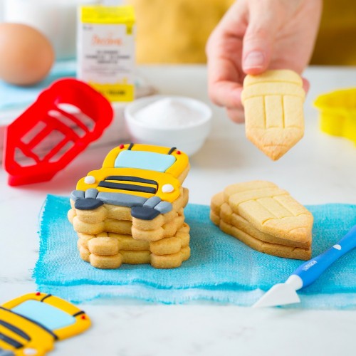 Ausstecher-Set - Zurück zur Schule, 2 Stück