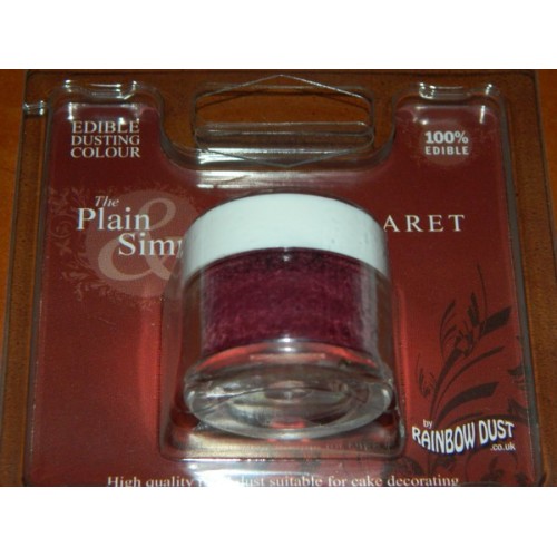 Rainbow - Claret 2.5g household paint Bordeaux color