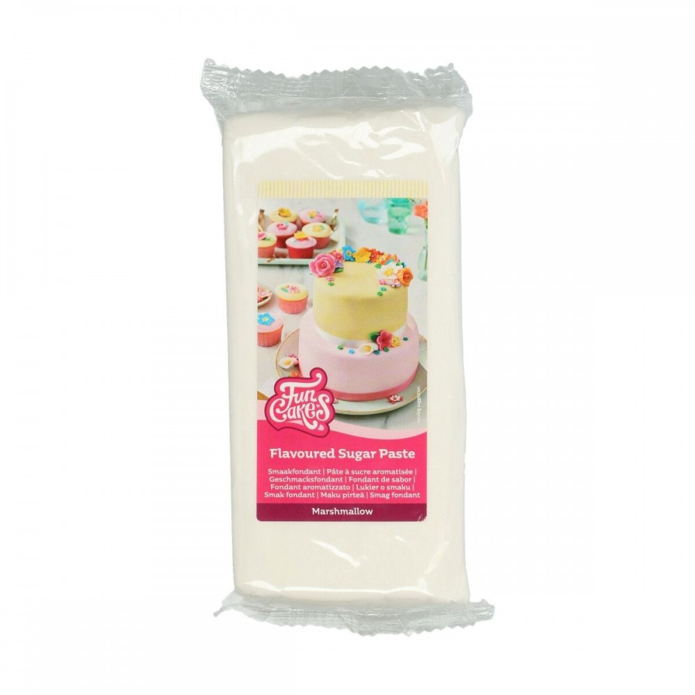 FunCakes Fondantüberzug Marshmallow - weiß 1kg