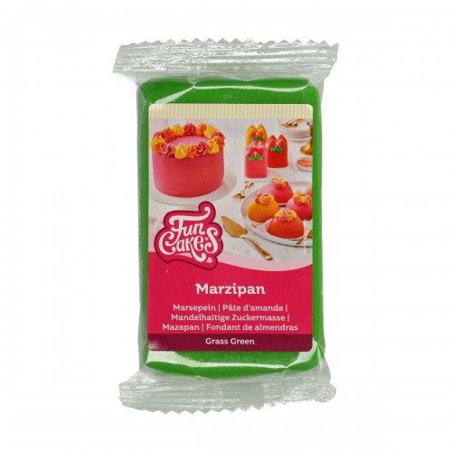 FunCakes Marzipan Grasgrün - grün - 250g