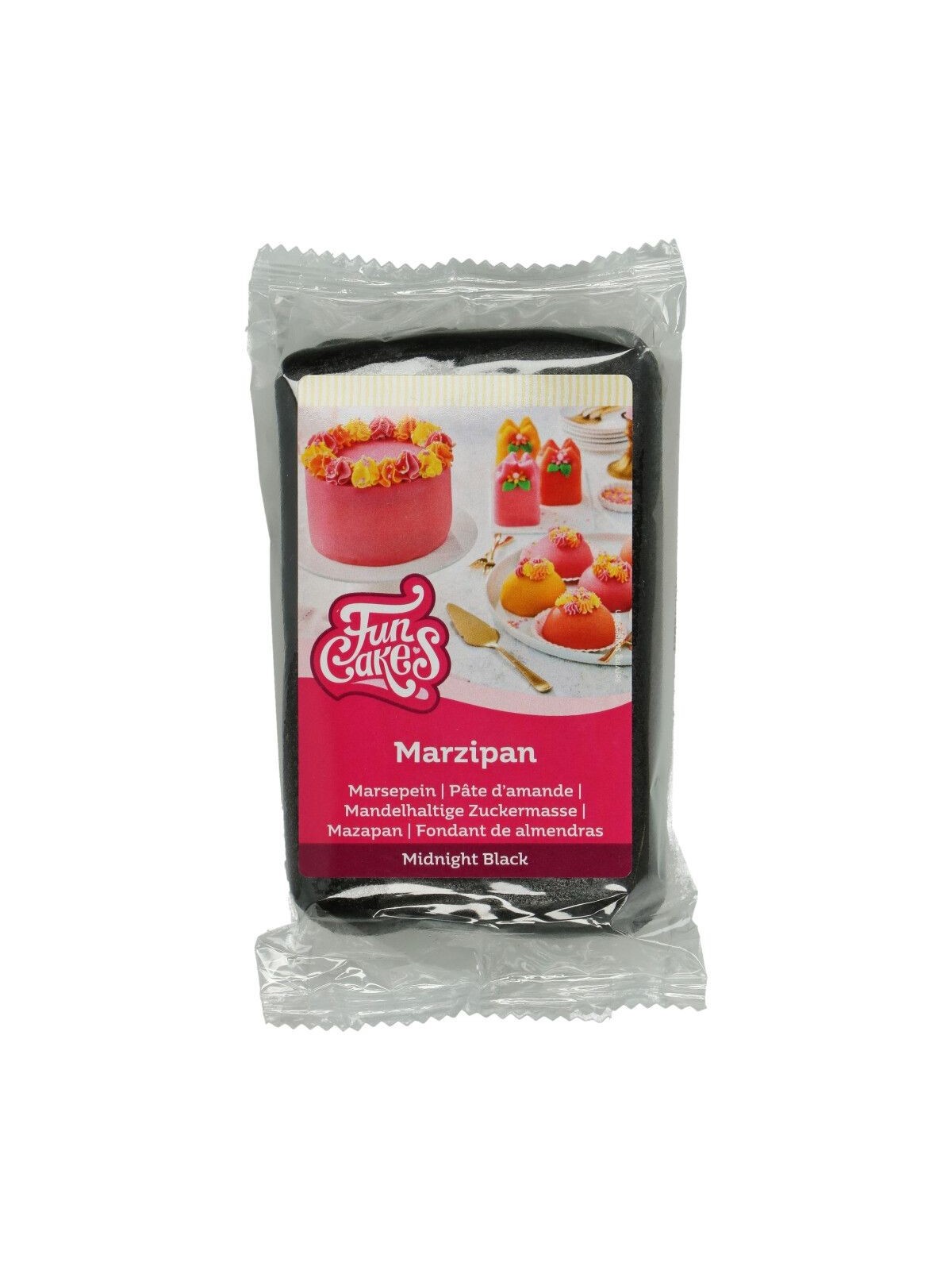 FunCakes Marzipan Midnight Black - black - 250g