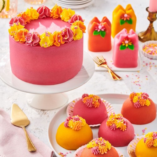 FunCakes Marcipan Sunset Orange - pomarańczowy - 250g