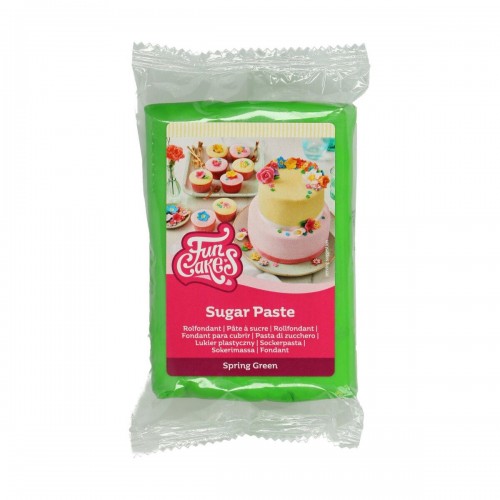 FunCakes polevkový fondán Spring Green - zelená - 250g