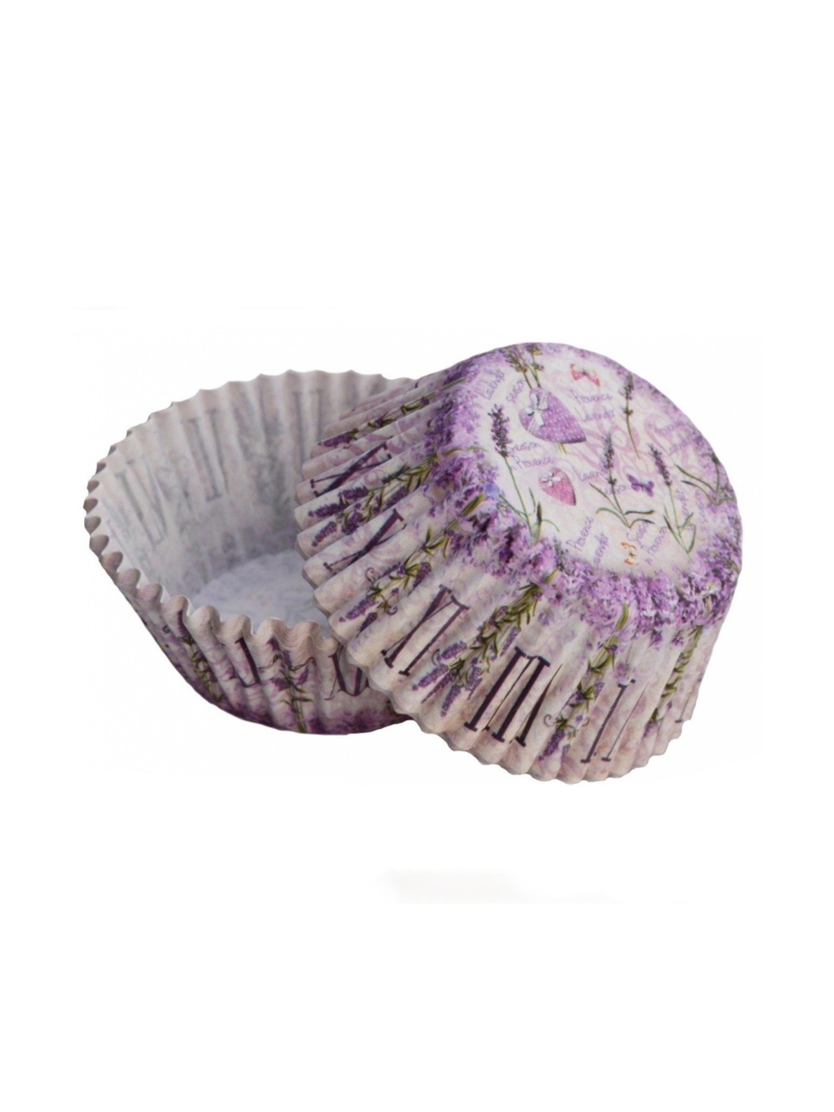 Baking cups - lavender - 50pcs