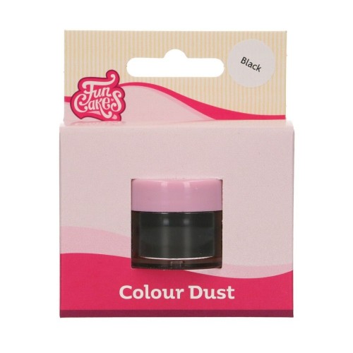 FunCakes Powder Colour - Black - 1.5g