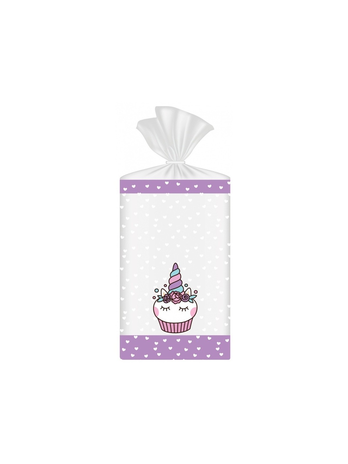 Cellophane bag - Unicorn - 15x24cm - 10pcs