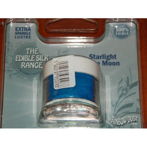 Prachová perleťová měsíční modř Rainbow dust - Starlight Blue Moon