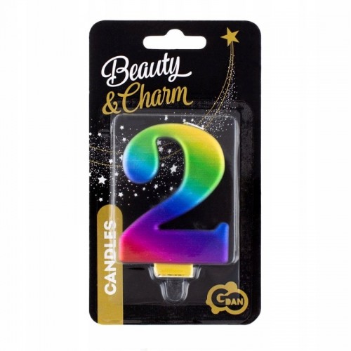 Cake candle rainbow GALAXY - 2