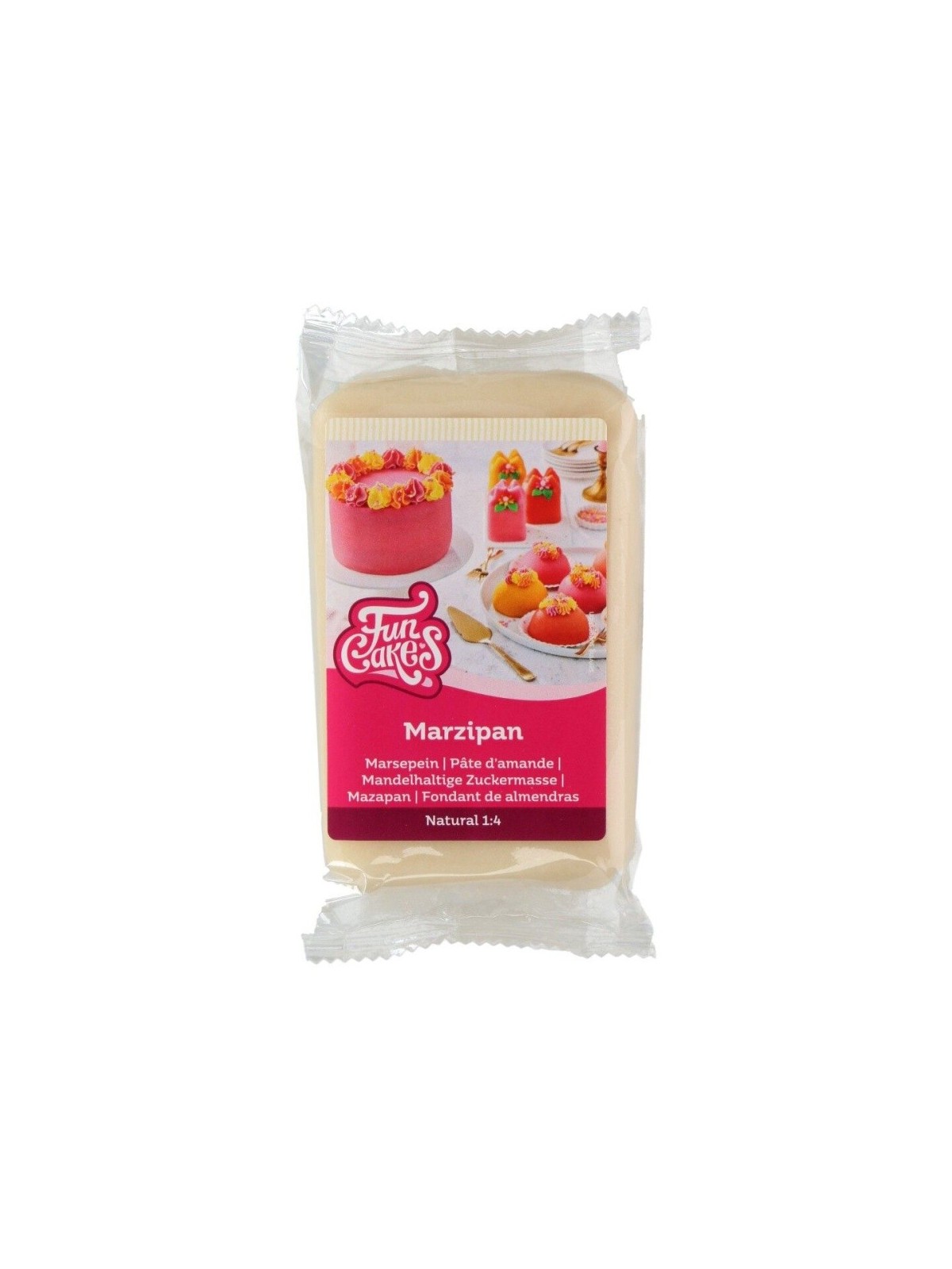 FunCakes Marzipan Pale 1:4 Ready-to-Roll -250gr-