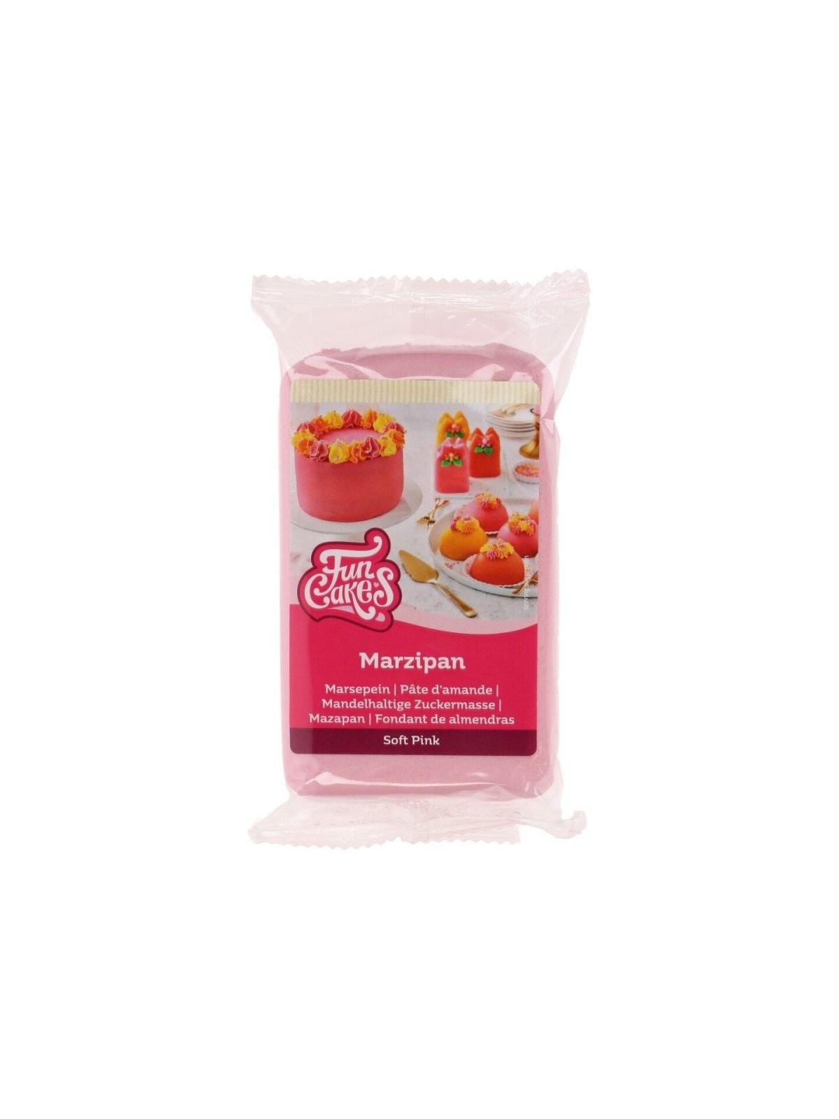 FunCakes Marcepan Soft Pink - różowy - 250g