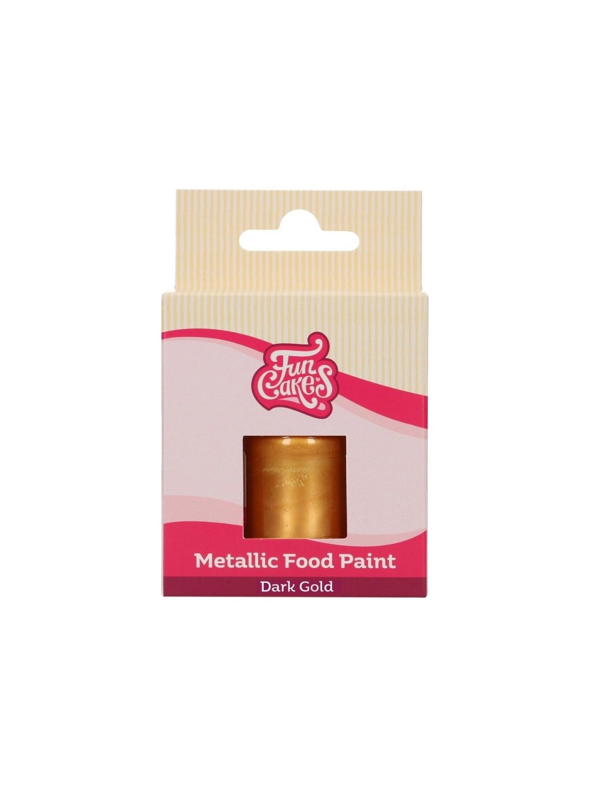 FunColours Metallic Food Paint Dark Gold - gold 30ml