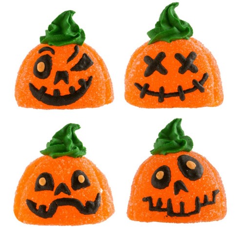 Decor jelly - pumpkin - 4pcs