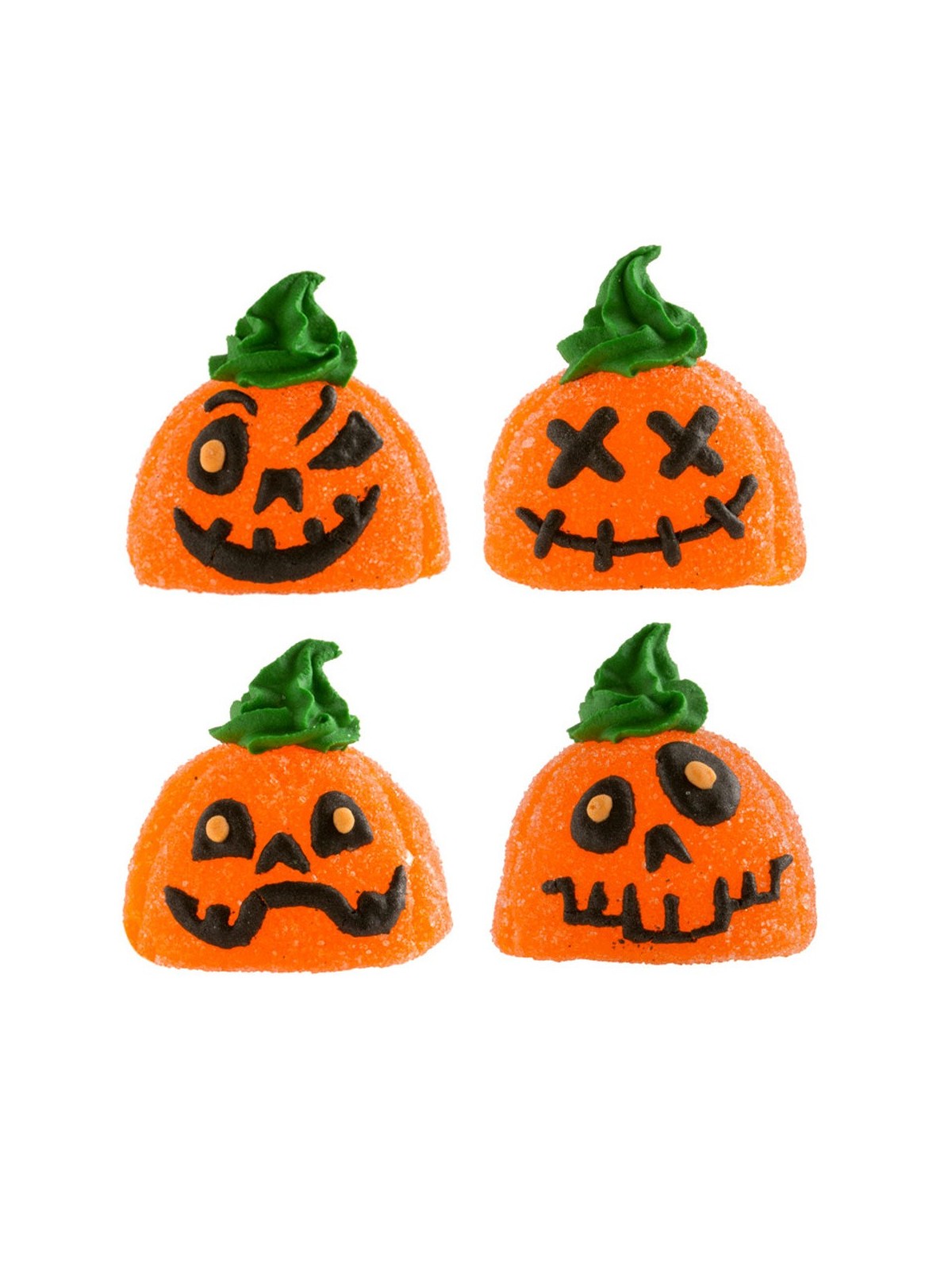 Decor jelly - pumpkin - 4pcs