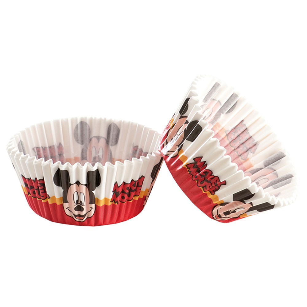 Dekora  Baking Cups - Mickey Mouse - 50Stück