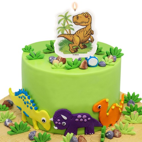 Dekora Cake candle - Dinosaurus  - 2D