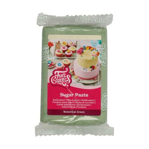 FunCakes Überzug Fondant Botanical Green - grün 250g