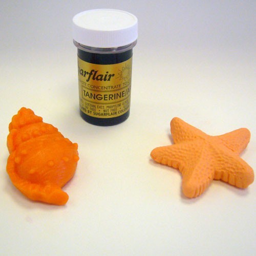 Sugarflair gel kolorowa - Mandarynka/Morela - Tangerine/Apricot
