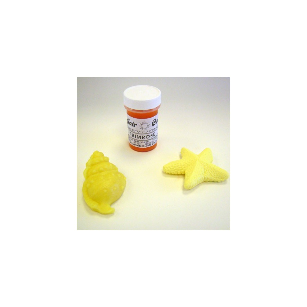 Sugarflair Gel Colour - Yellow Petal Dust - Primrose