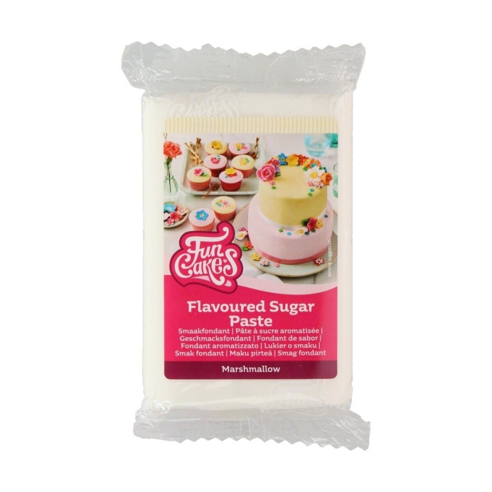 FunCakes Fondant Marshmallow-Überzug - weiß 250g