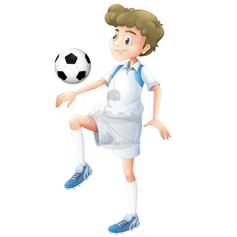 Edible paper "Young footballer 6" - A4