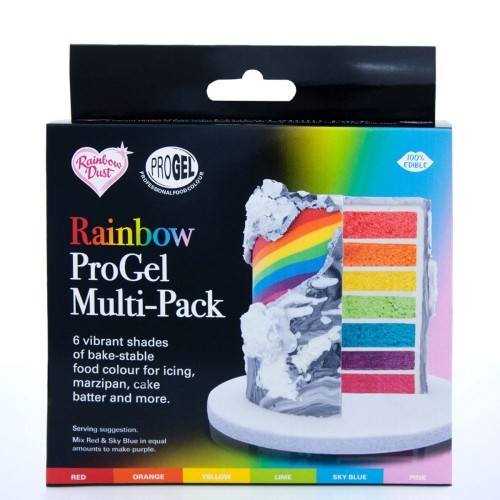 RD ProGel - zestaw multipakietowy RAINBOW/6 szt.