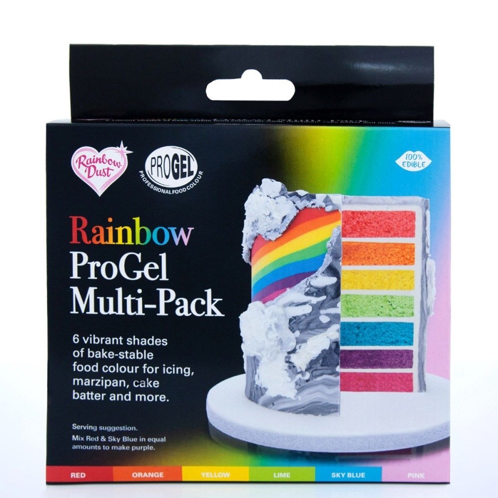 RD ProGel - multipack RAINBOW set / 6ks
