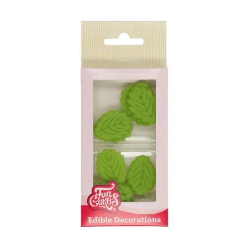 FunCakes marzipan decoration - leafs - 12pcs