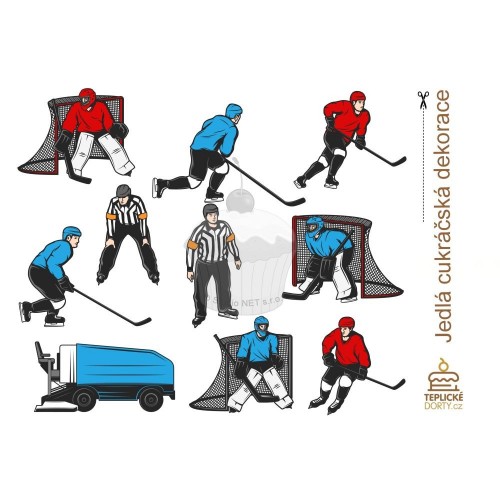 Edible paper "Hockey 2" - A4