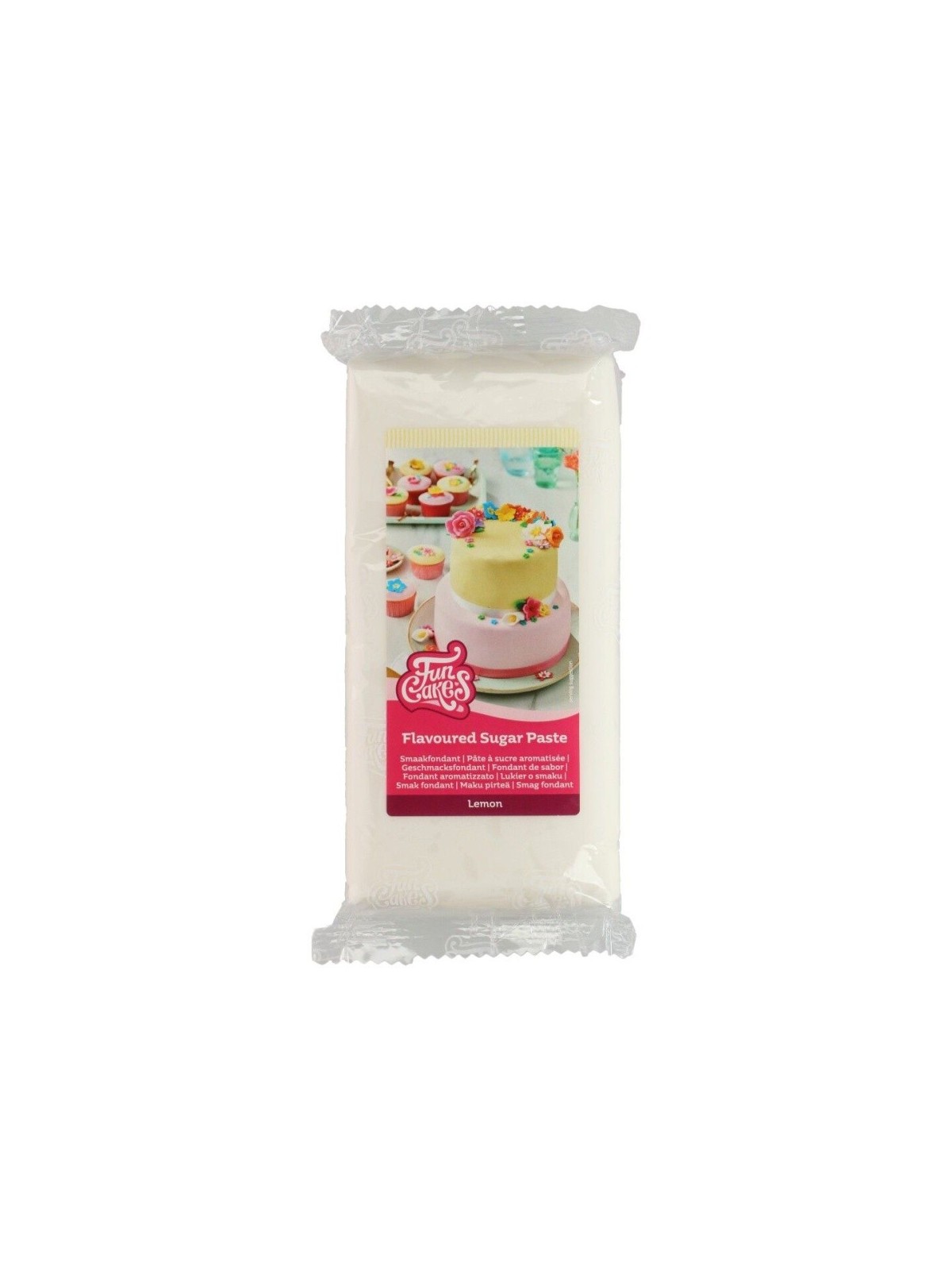 FunCakes aromatisierter Rollfondant - Special - Zitrone 1kg