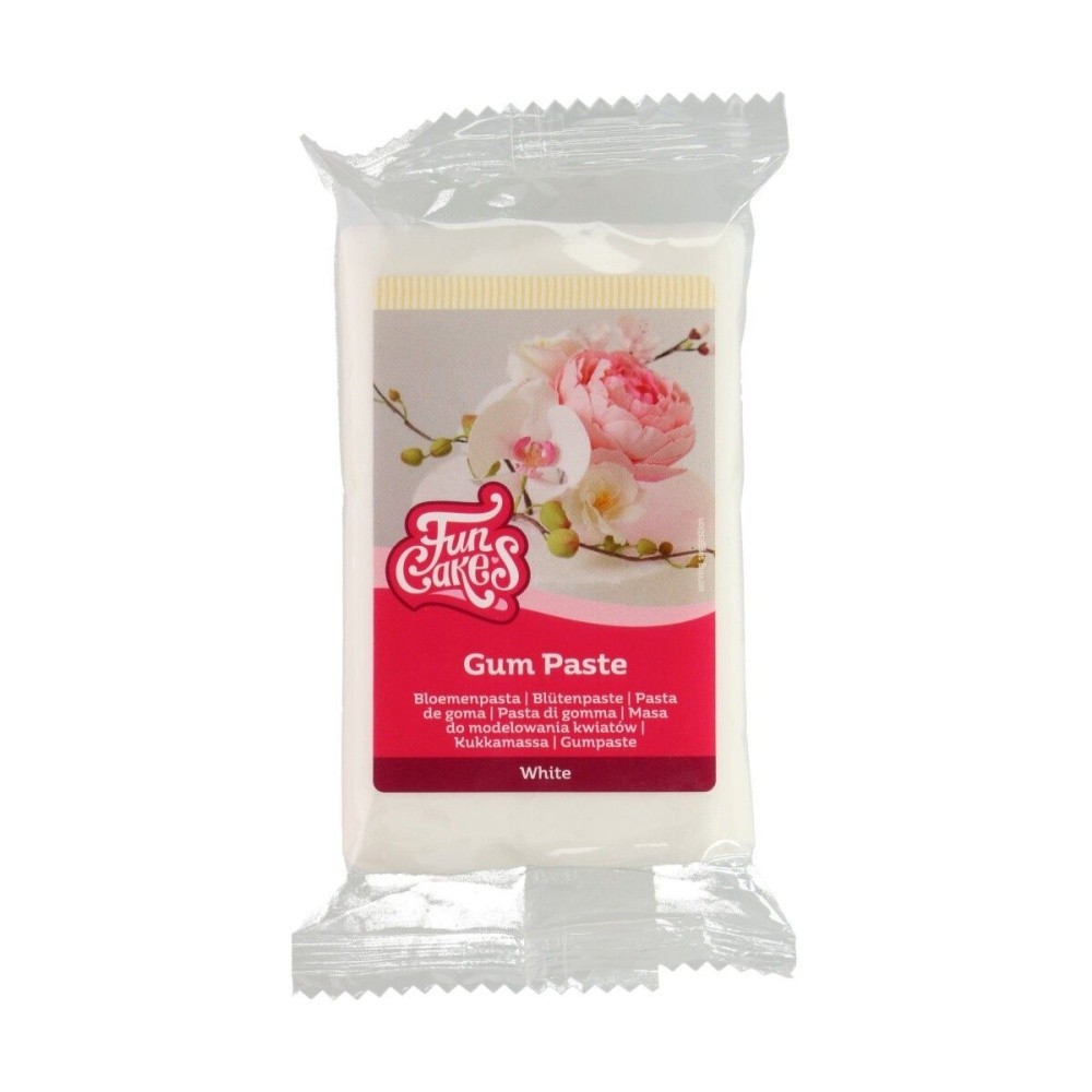 FunCakes Gum Paste White - white 250g