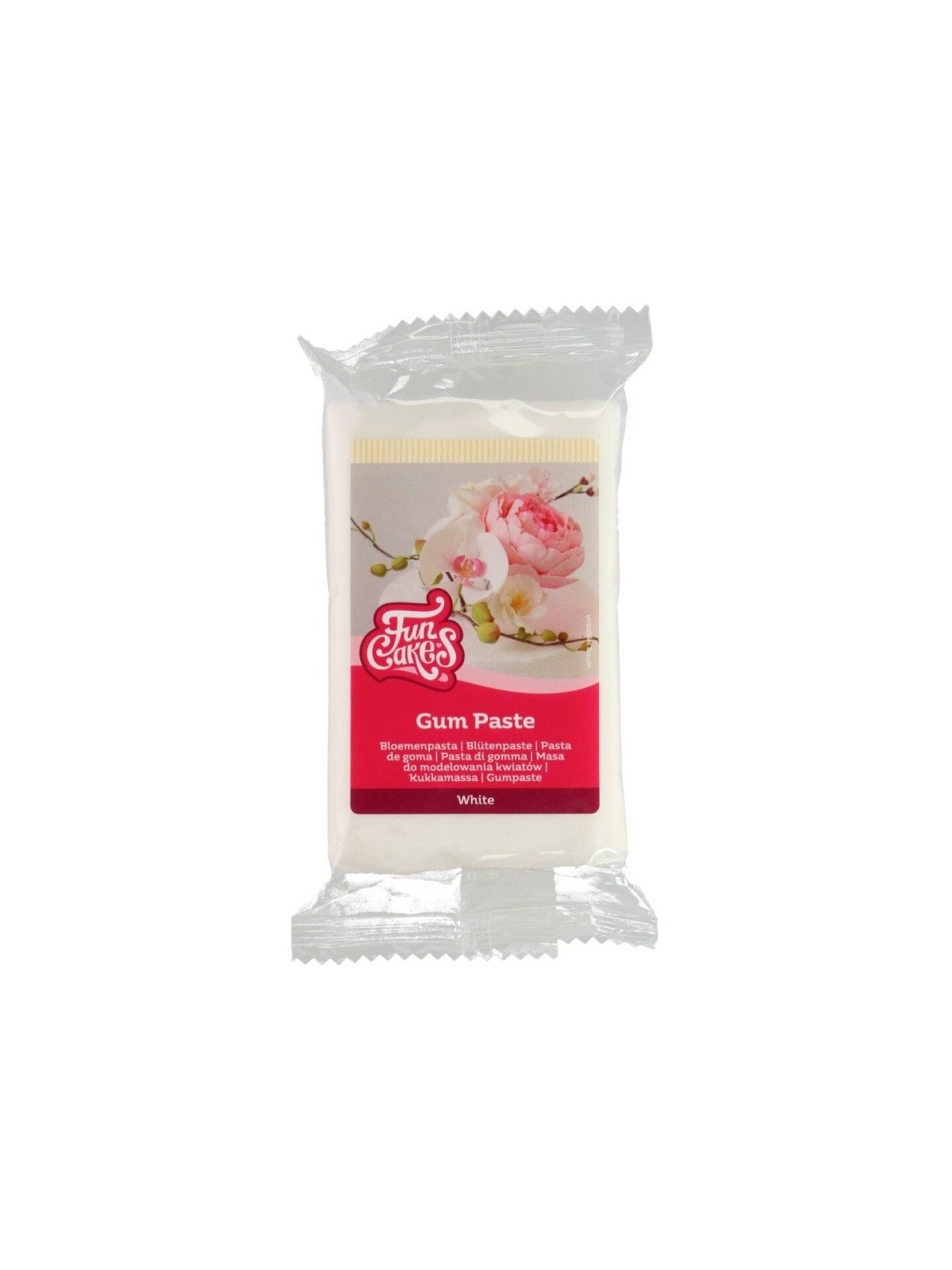 FunCakes Guma Pasta White - biela 250 g