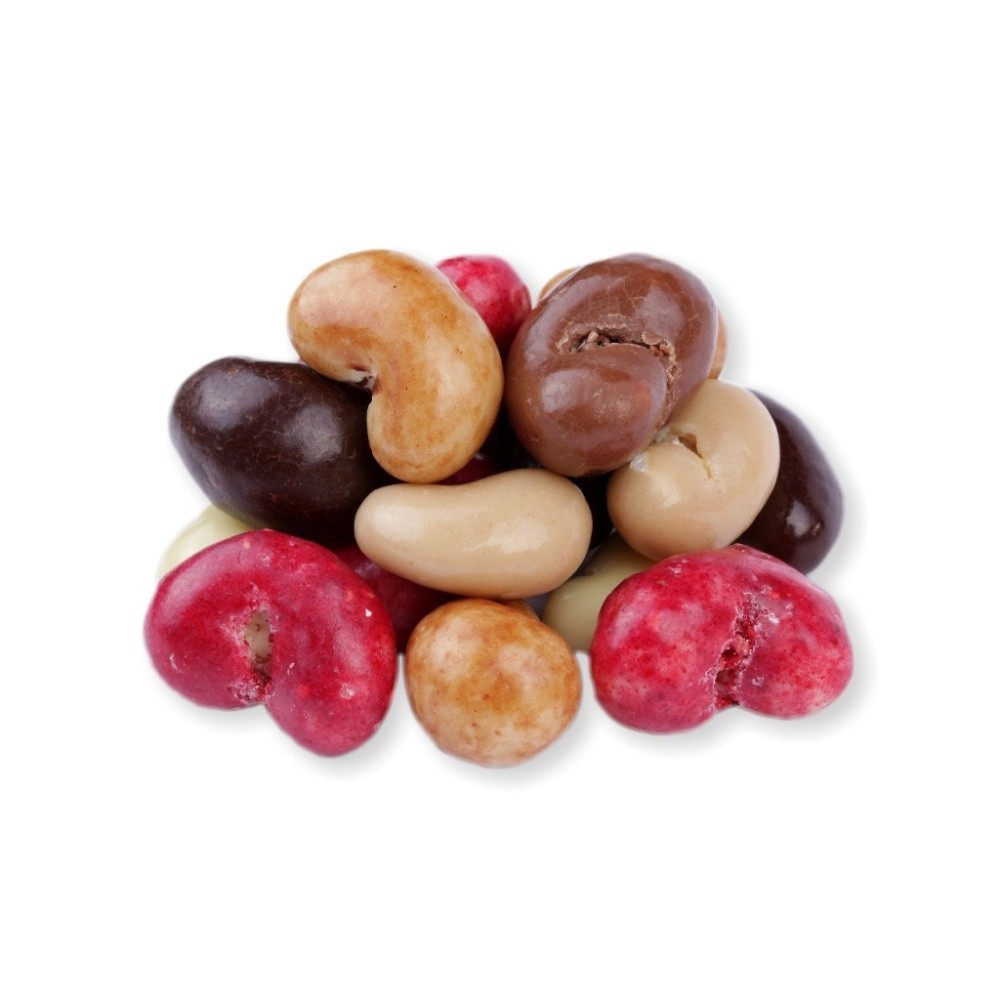 Cashewnüsse in Schokolade - Mix - 200g