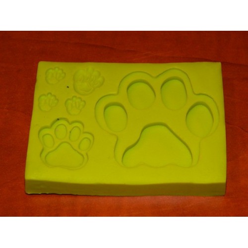 Silicone Mold - Pawprints