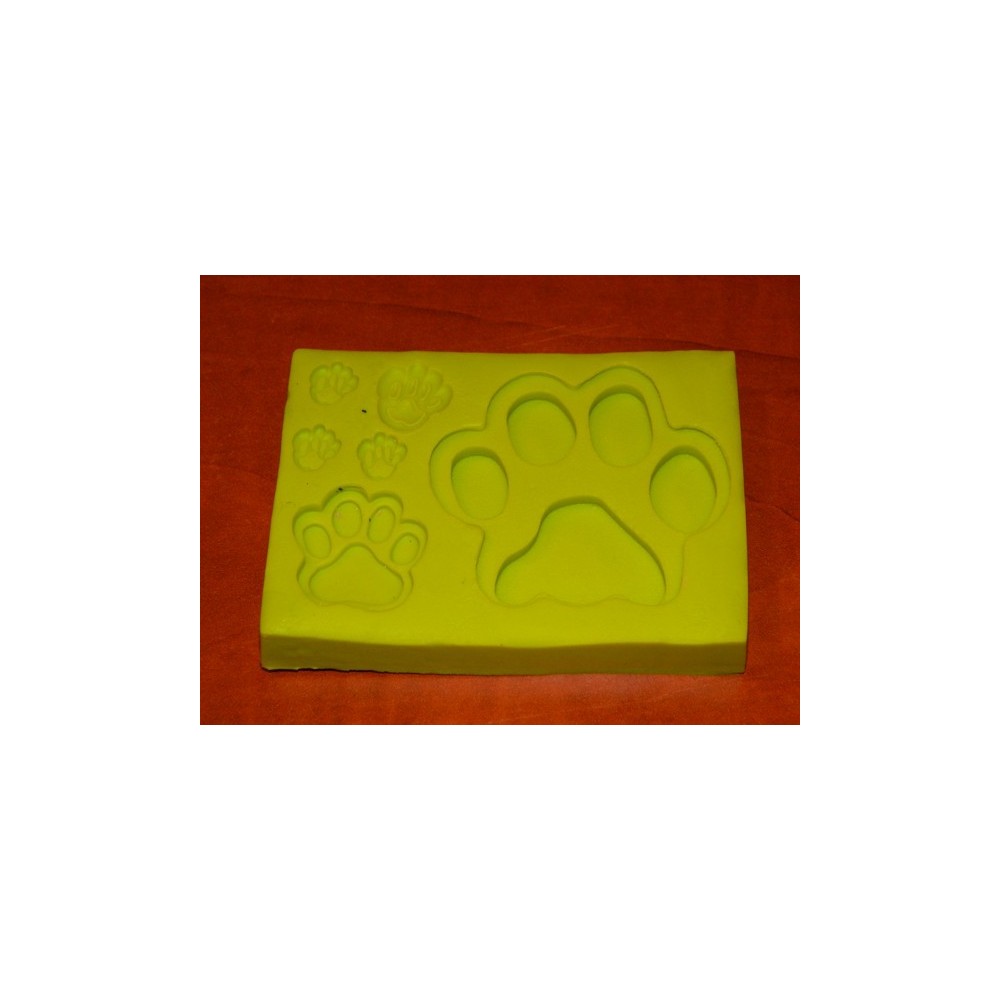 Silicone Mold - Pawprints