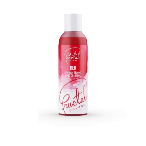 Airbrush paint liquid Fractal - Red (100 ml)