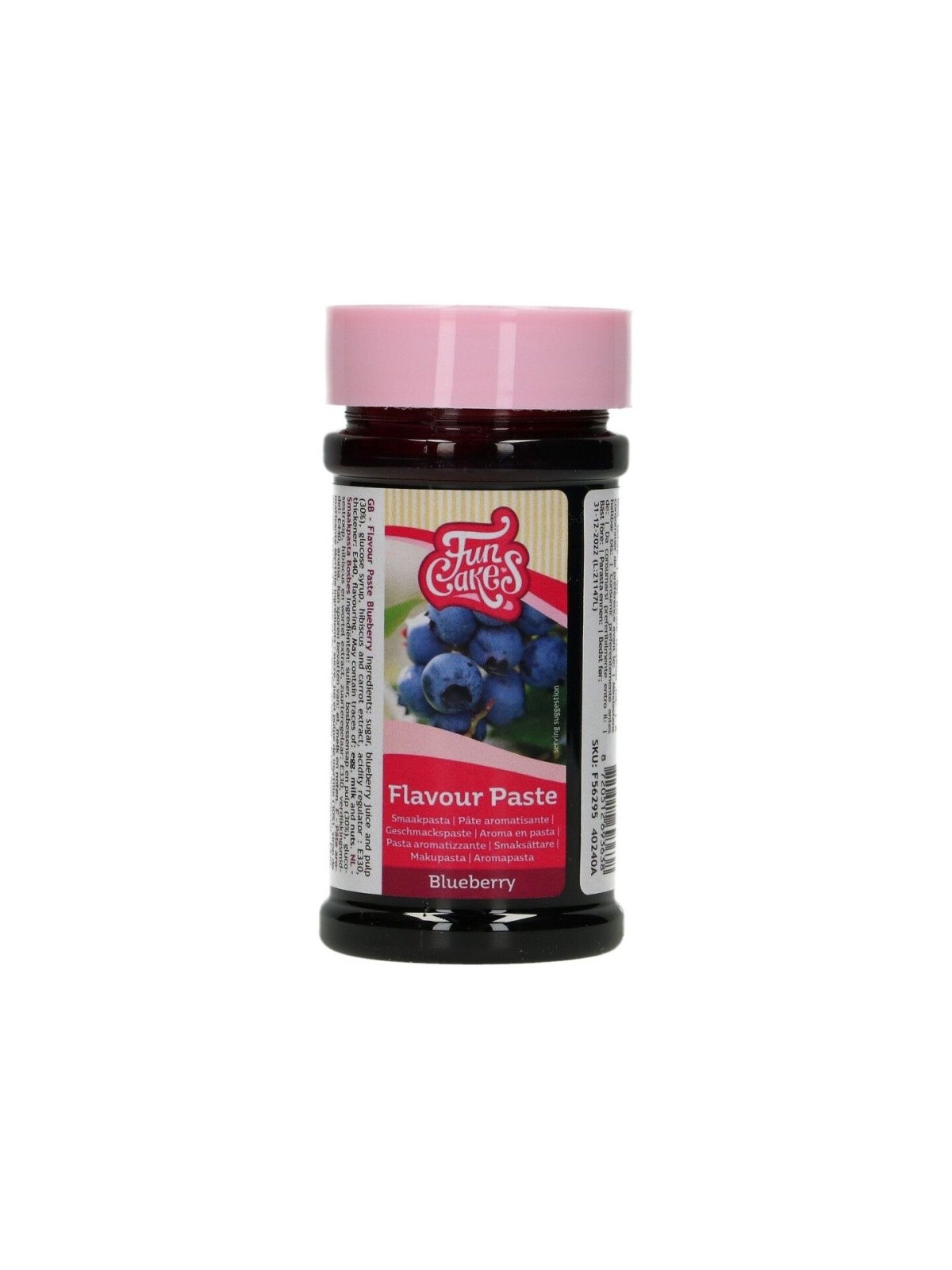 Pasta aromatyzująca FunCakes - Blueberry - jagoda - 120g