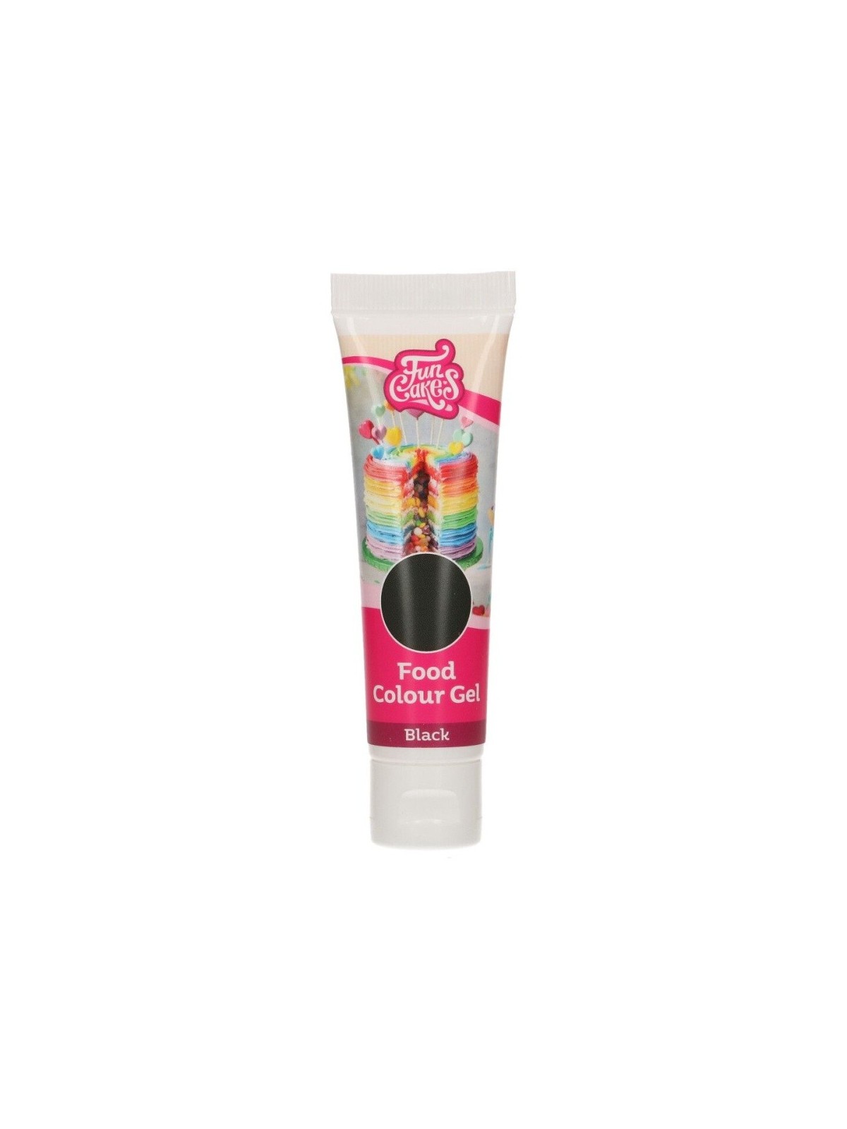 FunColours - gel color - black - BLACK - 30g