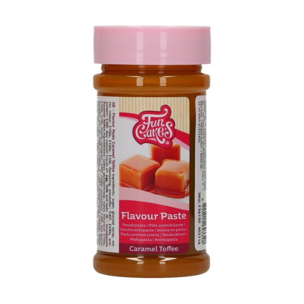 FunCakes Aroma pasta - Caramel Toffee - 100g