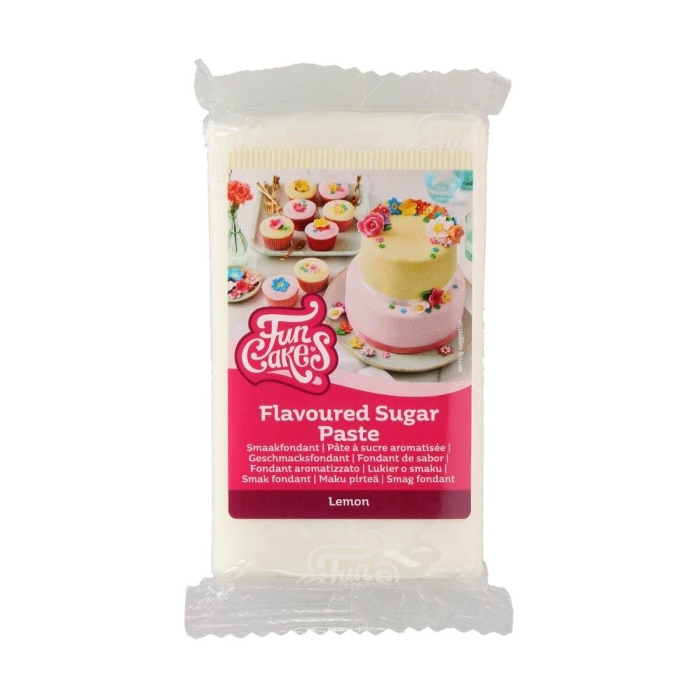 FunCakes ochutený polevový fondán - špeciálny - Citrón 250g