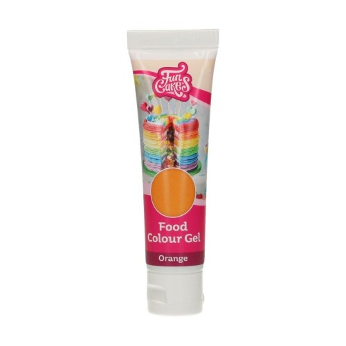 FunCakes - Gel Colour - Orange  - ORANGE   - 30g