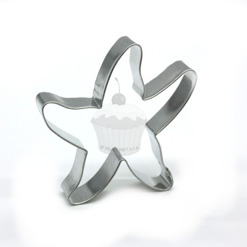 Stainless steel cookie cutter - starfish