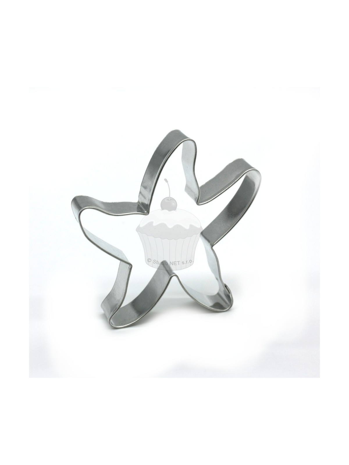 Stainless steel cookie cutter - starfish